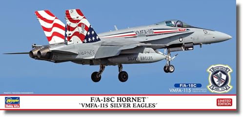 ハセガワ 120116 Hasegawa 602471 1/72 FA-18C Hornet VMFA-115 Silver Eagle ハセガワ 120116 Hasegawa 602471 1/72 FA-18C Hornet VMFA-115 Silver Eagle von Hasegawa