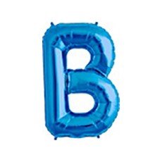 40cm Blau Folienballon Buchstabe B von 通用