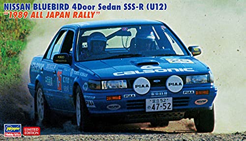 ハセガワ Hasegawa - 1/24 Nissan Bluebird 4-Türer Sedan SSS-R, 1989 All Japan Rally - Plastikmodellbausatz ハセガワ Hasegawa - 1/24 Nissan Bluebird 4-Türer Sedan SSS-R, 1989 All Japan Rally - Plastikmodellbausatz von Hasegawa