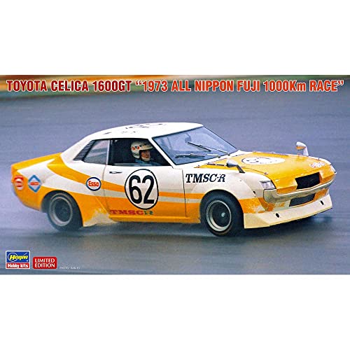 ハセガワ 620550 Hasegawa 1:24 Toyota Celica 1600GT-1973 All Nippon Fuji 1000 km Race Modellbausatz, Geformte Farbe von ハセガワ