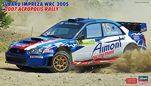 ハセガワ 620558 Hasegawa 1:24 Subaru Impreza WRC 2005–2007 Acroplois Rally Modellbausatz, Geformte Farbe von ハセガワ