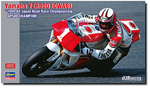 ハセガワ Hasegawa - 1/12 Yamaha YZR500 0WA8, 1989 All Japan Road RaceChampionship GP 500 - Plastikmodellbausatz von ハセガワ