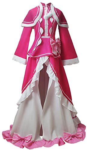 Anime Re:Life In A Different World From Zero Cos Betty Beatrice Lolita Rosa Kleid Cosplay Kostüm Halloween (groß, Rosa) von 通用