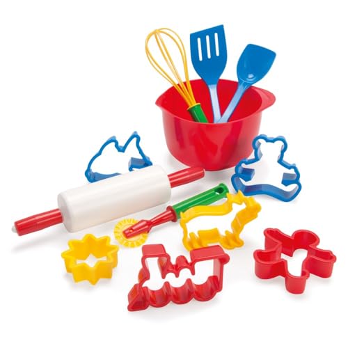 Dantoy Baking Set, Role Play Toys for Kids with 12 Pieces, Made in Denmark – Multi Colour von ボーネルンド