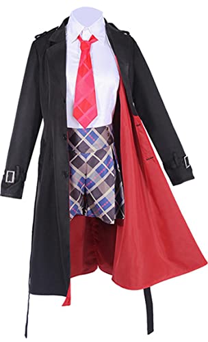 Fate Grand Order Altria Pendragon Cosplay Kostüm Uniform Rock Anzug Frauen Halloween (X-Large, Schwarz) von 通用