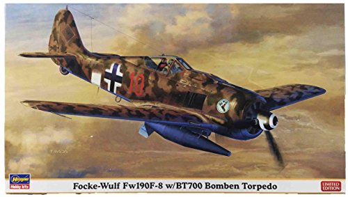 Focke-Wulf Fw190F-8 w/BT700 Bomben Torpedo von ハセガワ