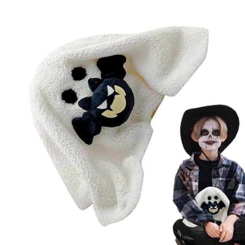 Geisterkissen, Plüsch, Halloween-Geist, Überwurfkissen, niedliches Geister-förmiges Plüschkissen, dekoratives Plüschkissen, Halloween-Partygeschenke für Sofa, Schlafzimmer, Kinderzimmer, Dekoration von ノーブランド品