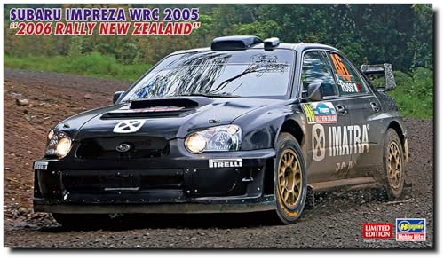 Hasegawa 020506 1/24 Subaru Impreza WRC 2005, 2006 Rally New Zealand, Mehrfarbig von ハセガワ