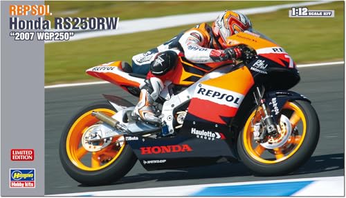 Hasegawa - 1/12 Repsol Honda RS250RW, 2007 WGP 250 - Plastik-Modellbau - Maßstab: 1:12 von ハセガワ