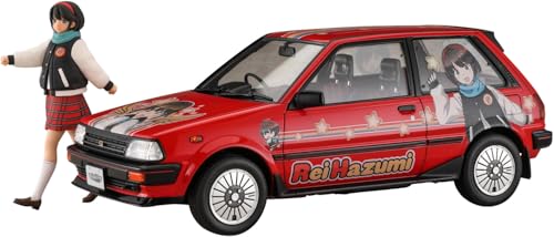 Hasegawa - 1/24 Toyota Starlet EP71 3-Türer mit Figur - Plastik-Modellbau - Maßstab: 1:24 von ハセガワ