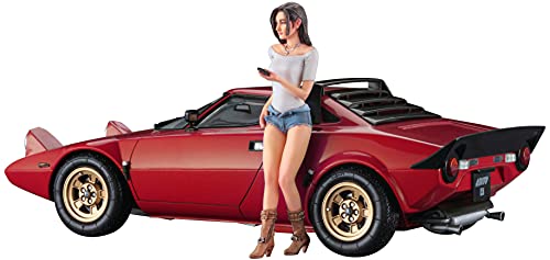 ハセガワ 120116 Hasegawa 620543 1/24 Lancia Stratos HF Stradale mit Italienerin, Mehrfarbig von ハセガワ