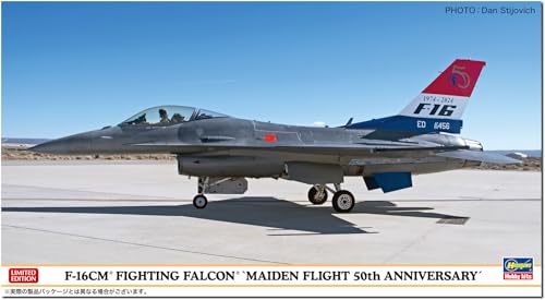 Hasegawa 120116 607535 1/48 F-16CM Fighting Falcon, Maiden Flight, Mehrfarbig von ハセガワ