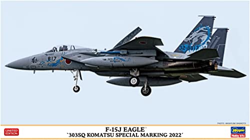 Hasegawa 2423 1/72 F15J Eagle, 303SQ Komatsu Special Marking 2022 Dragon Modellbausatz, Mehrfarbig von ハセガワ