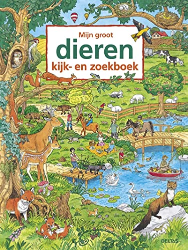 Mijn groot dieren kijk- en zoekboek von -