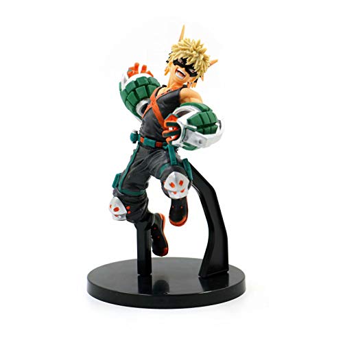 My Hero Academia Anime-Figur Bakugou Katsuki Action figur Heimdekoration Modell Anime Fan Geschenk 19 cm von 通用