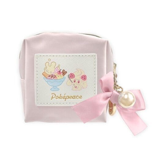 PokePeace Mini Pouch with Carabiner Milcery & Alcremie Sweets Shop von マリモクラフト