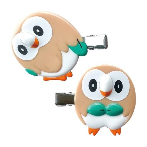 Pokémon Hair Clip Rowlet von マリモクラフト