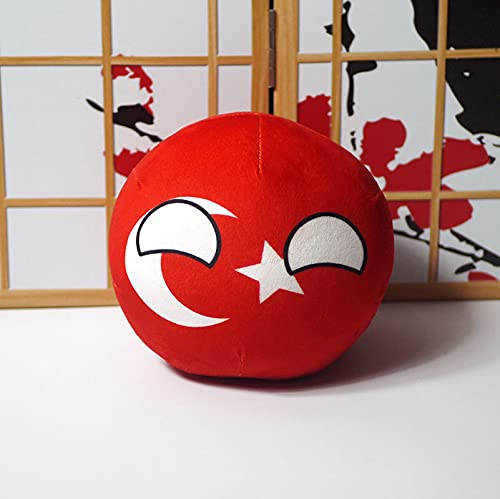 Polandball Plüsch Landball Spielzeug Plüsch Anhänger Countryball Mini Schlüsselanhänger 20cm (28) von 通用