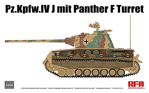 RYE FIELD MODEL RFM5068 Pz.Kpfw.IV J mit Panther F Turret-1:35 von RYE FIELD MODEL