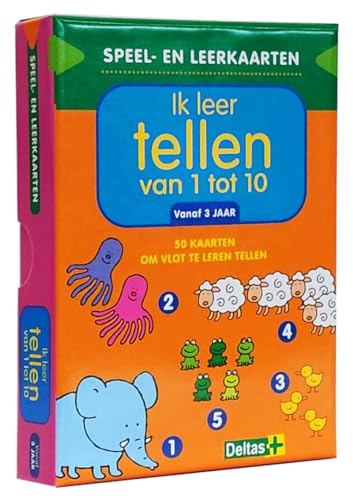 Speel- en leerkaarten - Ik leer tellen van 1 tot 10 (+3 j.): 50 kaarten om vlot te leren tellen von -