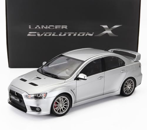 Sunstar 1/18 Mitsubishi Lancer Evolution X Metallic-Silber von サンスター