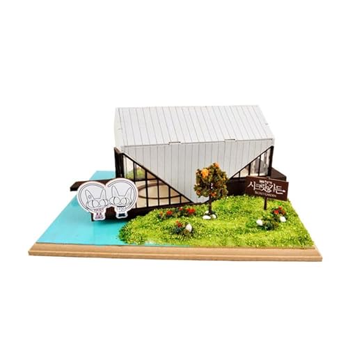 영공방 Youngmodeler Hobby Modellbausatz aus Holz - Diorama Secret Garden Home inspiriert von K-Drama von 영공방