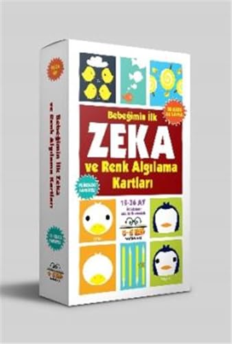 Bebegimin Ilk Zeka ve Renk Algilama Kartlari 12 - 36 Ay: 1 - 3 Yas von 0-6 Yaş Yayınları