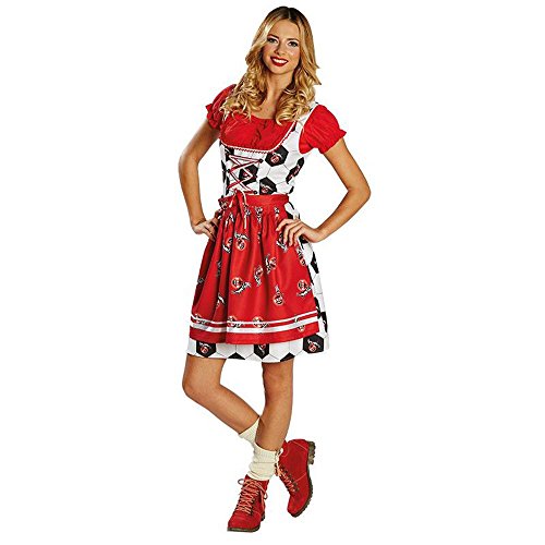 Rubies 380308 DAMEN Kostüm * 1. FC Köln Dirndl * Oktoberfest,Tracht, Fan * Wiesn (42) von 1. FC Köln