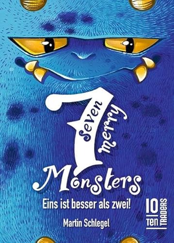 10 TEN TRADERS 7 Merry Monsters unterhaltsames Stichspiel für die ganze Familie - Familienspiel für 3-6 Spieler - für Erwachsene und Kinder ab 8 Jahren, Reise- und Mitbringspiel von 10 TEN TRADERS