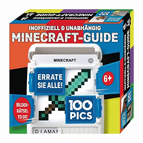 100 PICS Quizspiel, inoffizieller und unabhängiger Minecraft-Guide, Lernspiel für die ganze Familie, Brainteaser, Reisespiel für Erwachsene und Kinder ab 6 Jahren von 100 PICS