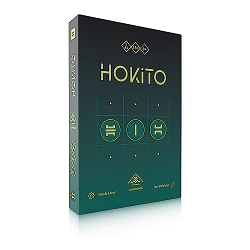 Cosmoludo 3143100 Hokito, Brettspiel, Strategiespiel, 2-Personenspiel, abstraktes Spiel für Erwachsene und Kinder ab 8 Jahren, L von Cosmoludo