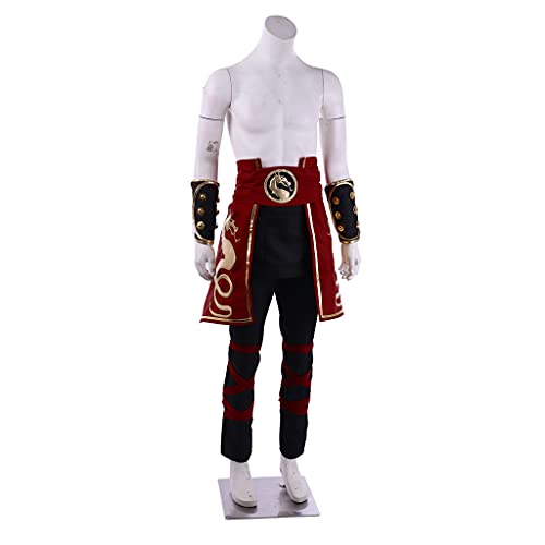 1791's lady Liu Kang Cosplay-Kostüm für Herren, MK-Outfit-Hosen-Set von 1791's lady