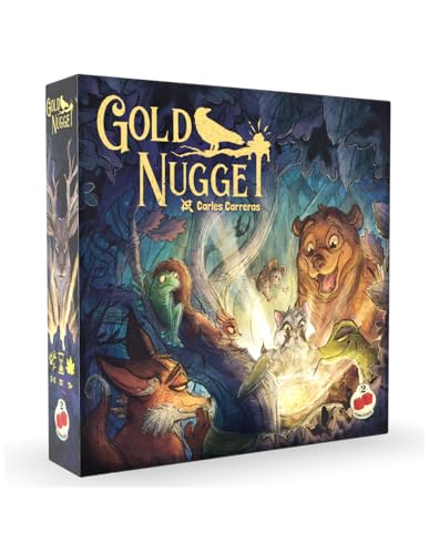 2Tomatoes Games | Gold Nugget | Strategy & Deception Board Game | Encourages Critical Thinking and Social Interaction | Family Gatherings and Game Nights | English | Fantasy Animals von 2 Tomatoes Games