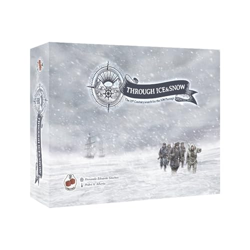 2Tomatoes Games | Through Ice and Snow | Arktische Erkundung Brettspiel | Strategie & Abenteuer | 1-4 Spieler | +14 | Deutsch, Englisch, Französisch und Spanisch | Historisch, Orte, Maritim von 2 Tomatoes Games