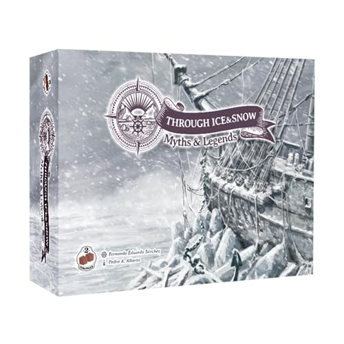 2Tomatoes Games | Through Ice and Snow Myths & Legends | Erkundung Brettspiel | Strategie & Abenteuer | 1-4 Spieler | Deutsch, Englisch, Französisch und Spanisch | Historisch, Orte, Maritim von 2 Tomatoes Games