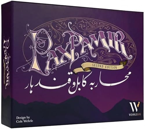 2Tomatoes Games | Pax Pamir | Jeu de Plateau | Conquête de Territoire | Atteins tes Objectifs et Forge le Destin de l'Afghanistan | 1-5 Joueurs | Englisch und Frankreich |Thématique: Historique, Lieux von 2 Tomatoes Games