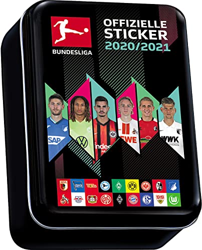 Topps Bundesliga Sammelsticker 2020/21 - 1 Mini Tin von 2021