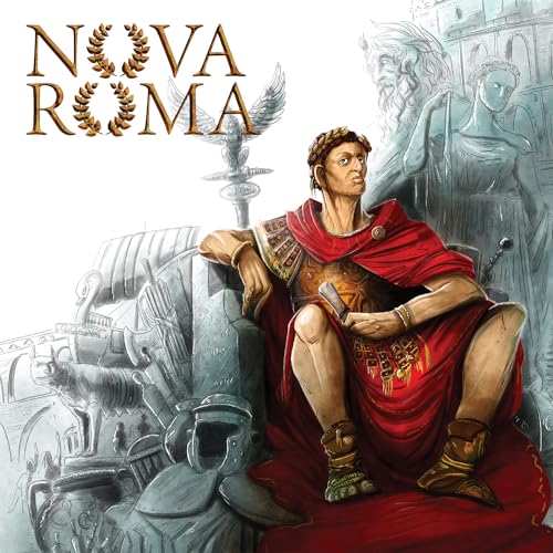 Nova Roma: Kaiser Konstantin baut das Neue Römische Reich - Euro-Strategie-Brettspiel - 25th Century Games von 25th Century Games