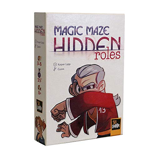 2 Tomatoes Games Magic Maze Erweiterung versteckte Rollen | Brettspiel | Kooperativ | für 3-8 Spieler | Sprache: Spanisch | Thema: Fantasie, Orte von 2 Tomatoes Games