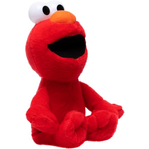 2iX - Sesamstraße - Elmo - Plüsch Kuscheltier - Rot - 28 cm - Plüschfigur zum Kuscheln und Spielen, tolles Geschenk für Sesame Street Fans ab 3 Jahren von 2iX