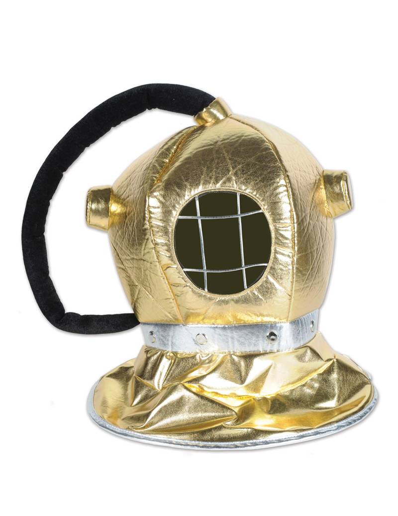 Taucherhelm Tiefseetaucher gold von 360 DEGREES