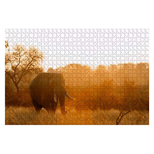 Puzzle 1000 Teile Afrikanischer Elefant Im Krüger Nationalpark In Südafrika Tiere Puzzles Jugendliche Puzzle Schwer Puzzlespaß Kinderpuzzle von 385
