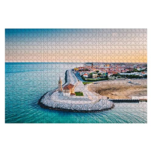 Puzzle 1000 Teile Caorle Stadt Und Strand In Italien Im Sommer Puzzle Für Kinder Familienspiele 1000 Stück Puzzle Große Puzzles Puzzlespaß Holzpuzzlespielzeug von 385