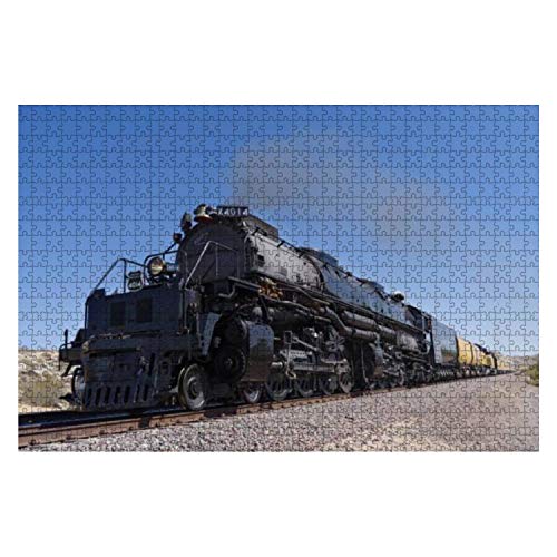 Puzzle 1000 Teile Dampflokomotive „Big Boy“ Der Union Pacific Railroad Holzpuzzle Erwachsene Jugendliche Holzpuzzle Für Erwachsene Und Kinder Mehrfarbig Puzzle Für Kinder von 385