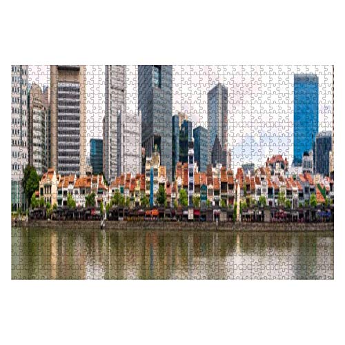 Puzzle 1000 Teile Singapur Juni 2019 Boat Quay Ist EIN Historischer Kai In Singapur Puzzle Schwer Traditionen Kinderpuzzle Jungen Holzpuzzlespielzeug von 385