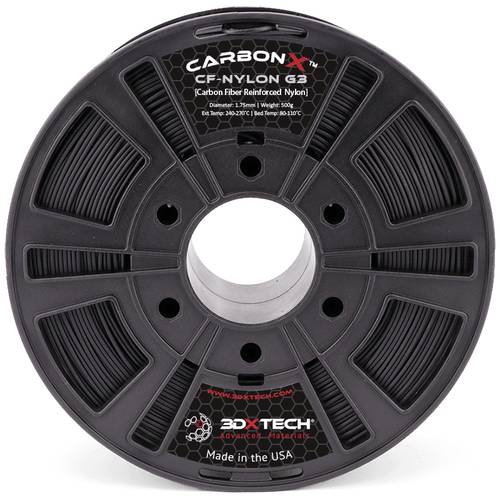 3D Xtech ASA3010750BK0 CarbonX CF-ASA Filament ASA UV-beständig, witterungsbeständig 1.75mm 750g S von 3D Xtech