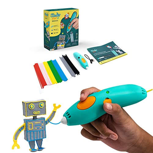 3Doodler Start+ Essentials: 3D Zeichenstift für Kinder, STEM-Lernspielzeug, ab 6 Jahren von 3Doodler