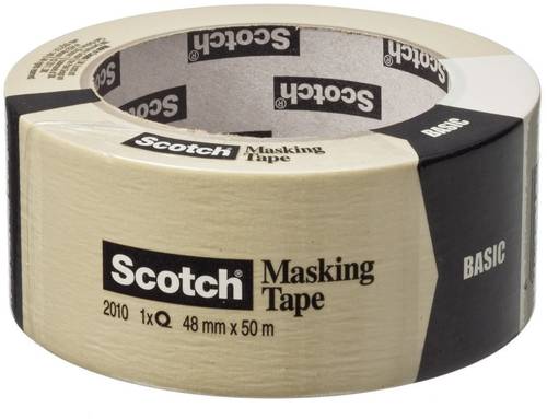 Scotch 20104850 BASIC-4850 Abdeckband Scotch® Beige (L x B) 50m x 48mm 1St. von Scotch