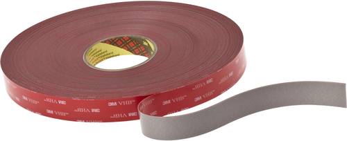 3M 49911916 Doppelseitiges Klebeband Grau (L x B) 5.5m x 19mm 1St. von 3M