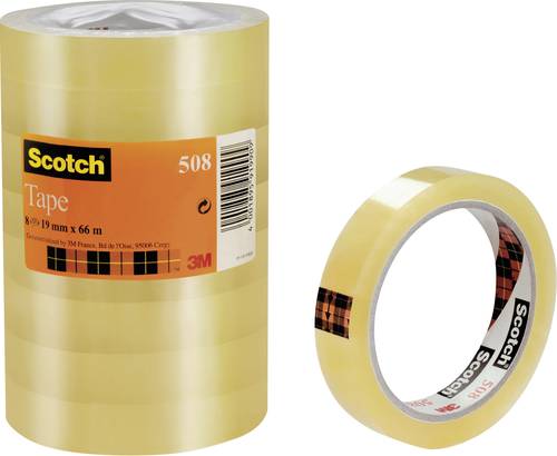 Scotch FT-5100-9733-8 5081966 Klebeband Transparent (L x B) 66m x 19mm 8St. von Scotch